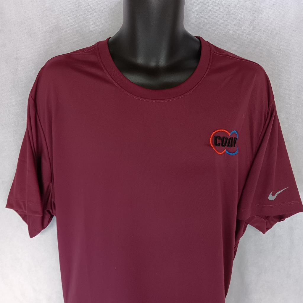 Nike Dri-Fit T-Shirt Coop 2xl Burgundy